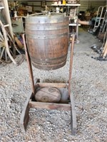 Antique Belle Butter Churn with Stand