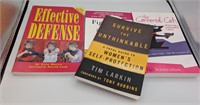 4 Pc. Lot Female Self Defense Books