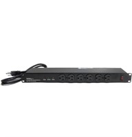 StarTech.com 16 Outlet Horizontal 1U Rack Mount