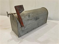 Traditional metal mail box