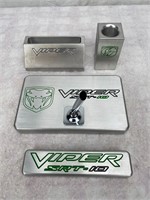 Dodge Viper Billet Aluminum Desk Set