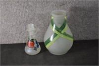 Hazel Atlas Cruet and Dripcut Batter Jar/no Lid