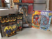 5 Toy Biz Marvel Action Figures new in box