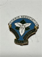 Gold Filled Ontario Association of Nurses Pin