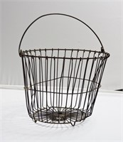 Antique Wire Egg Basket