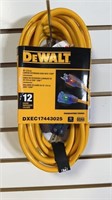 New - DeWalt 25’ Lighted Extension Cord