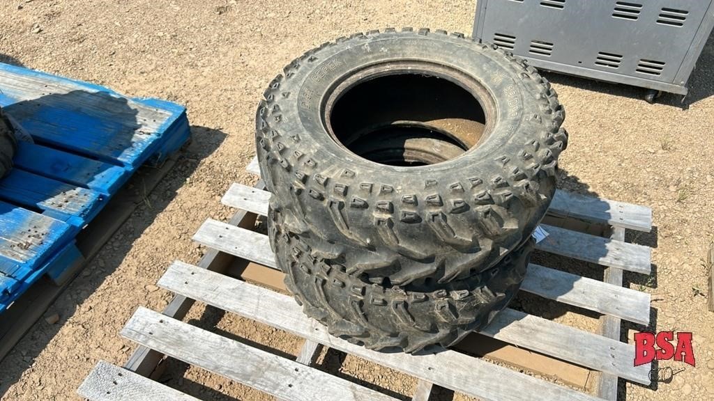 2- 25x9.50-12 ATV Tires