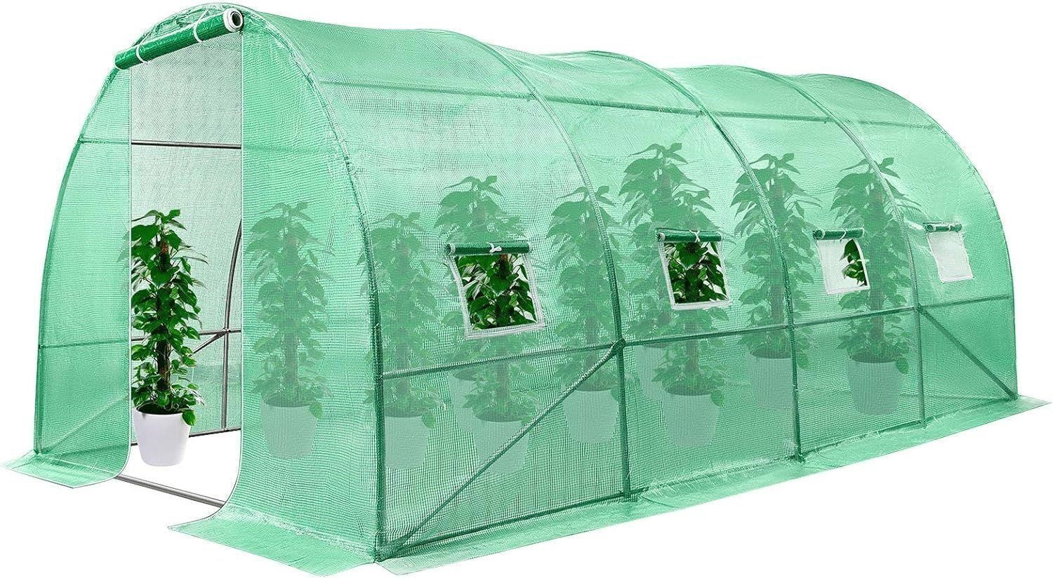 VIVOSUN 13.1x10x6.6FT Walk-in Green House..