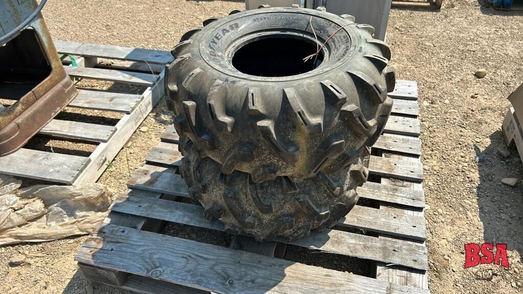 2- 25x11x10 ATV Tires