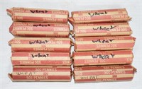 COIN LOT - 10 ROLLS WHEAT CENTS
