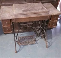 ANTIQUE SEWING TABLE