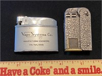 Pair of Vintage Lighters - Ronson & Regens