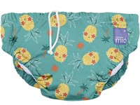 BAMBINO MIO, REUSABLE SWIM DIAPER, PINEAPPLE