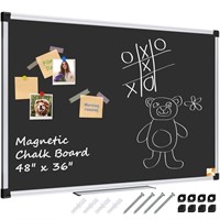 SE6018 Magnetic Chalkboard Blackboard 48" x 36"