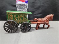 Cast Iron Milk Wagon