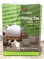 Vonbee Oolong Tea Pyramid Tea Bags *open Box