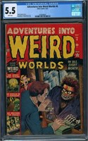 ADVENTURE INTO WEIRD WORLDS #6 CGC 5.5 1952