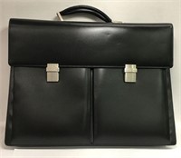 Montblanc Black Leather Briefcase