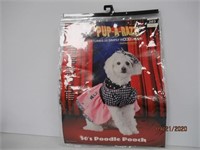 Pup-A-Razzi Pet Costume 50's Poodle Pooch Size: