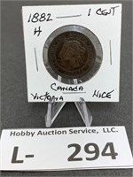 1882 Victoria Canada Cent