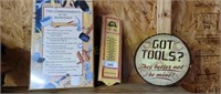 Signs & Thermometer