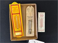 (3) Advertising Thermometers