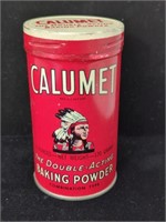 Vintage 4" Calumet Baking Powder Metal Tin