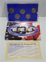 2001 State Quarters Philadelphia Mint Set