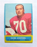 1963 Topps Don Owens Card #156