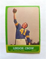 1963 Topps Lindon Crow Card #45