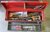 Tool Box With Various Tools