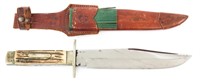 BOWIE KNIFE MODEL 68 BY FA BOWER IMP CO. SOLINGEN