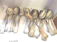 Sterling Silver Spoons Lot