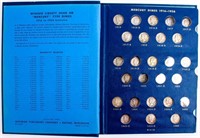 Coin Mercury Dime Collection in Binder