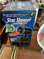 Star Shower Patriot Laser Light