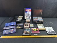 Cassettes, VHS, CD, 8-Tracks, DVD, PC Game