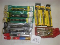 Lot of Drill Bits (some new)