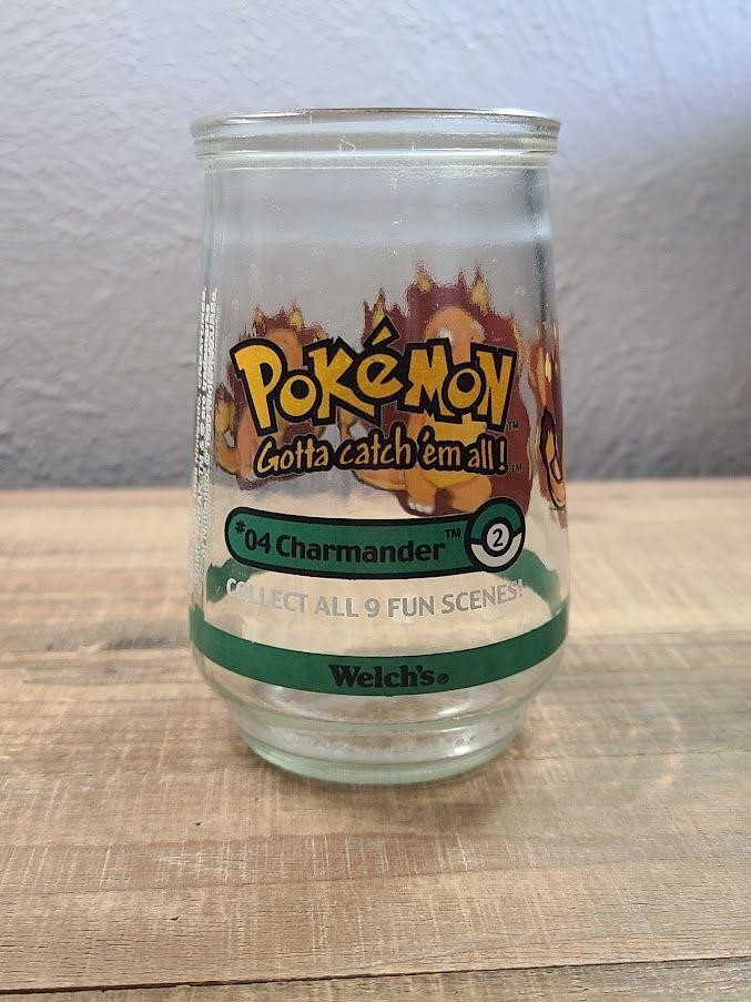 1999 Pokemon jelly jar #04 Charmander