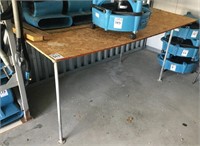 Custom 4'x7.5' Collapsable Work Table