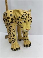 Leopard plant stand