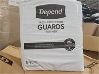 Depends Guard  men Large 84ct