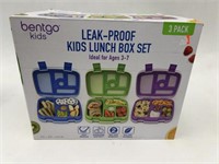 Bentgo Kids 3 Pk Leak-Proof Lunchboxes