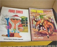 Vintage 1970s Ford times magazines