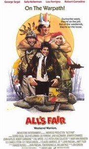 All's Fair 1989 original movie poster