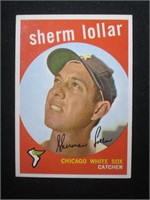 1959 TOPPS #385 SHERM LOLLAR WHITE SOX