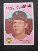 1959 TOPPS #524 LARRY OSBORNE HIGH NUMBER