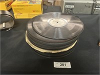 Collection Of Antique Victrola Records