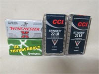 4 Boxes of .22LR