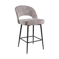 COSMOLIVING UPHOLSTERED COUNTER STOOL, S028412CL