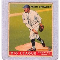 1933 Goudey Alvin Crowder